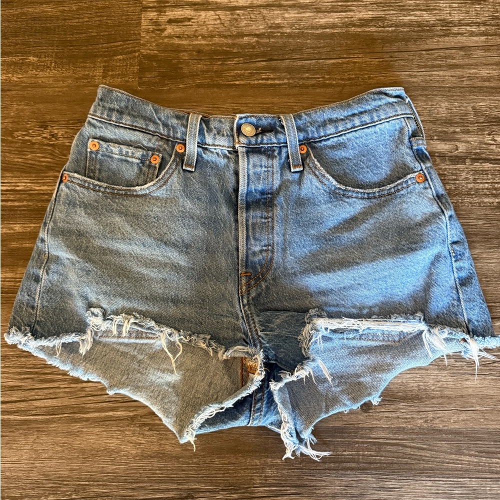 Levi's 501 denim jean shorts